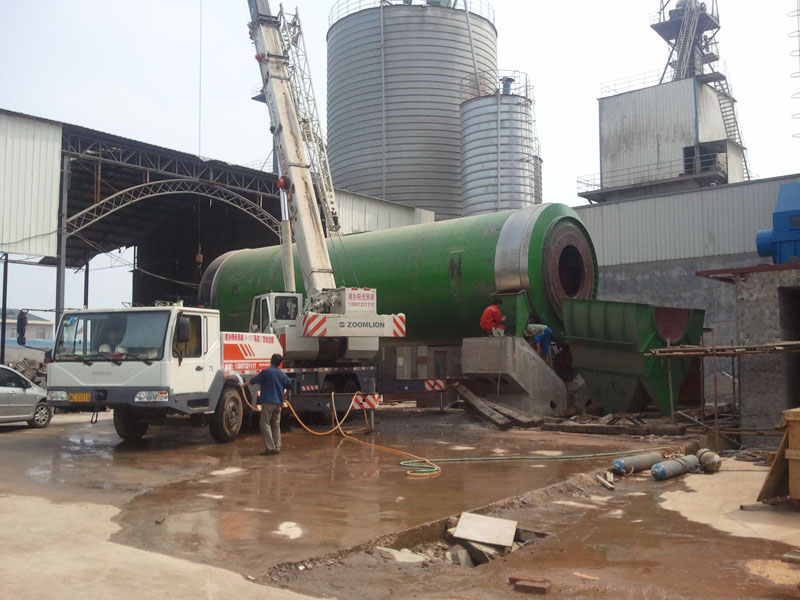 南方盤峰水泥安裝現場